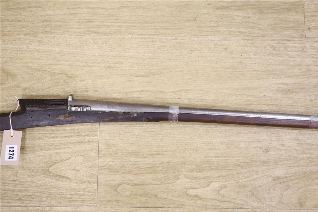 An incomplete Turkish musket